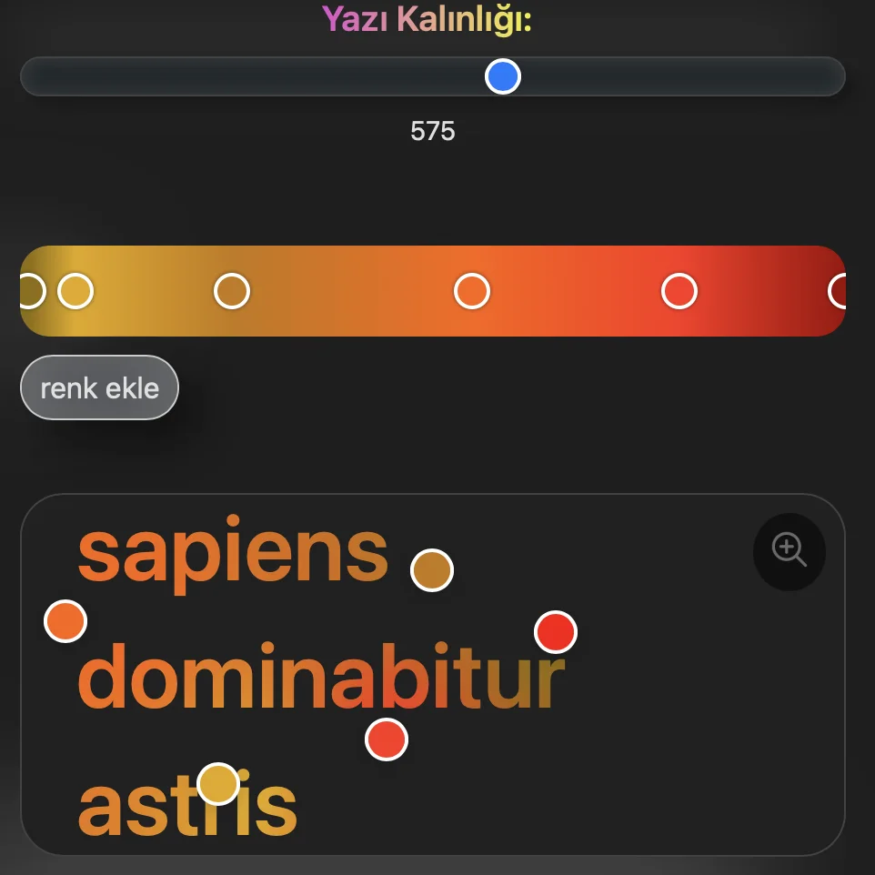Gradyan Metin Örneği 2