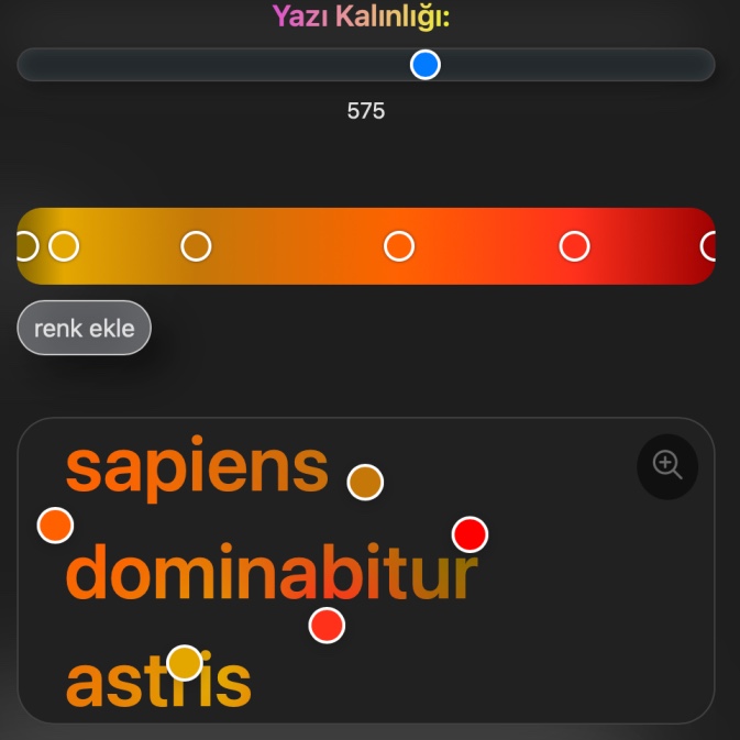 Gradyan Metin Örneği 2